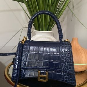 Balenciaga Small Hourglass Croc